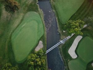 Cedar Rapids Aerial 17th Green